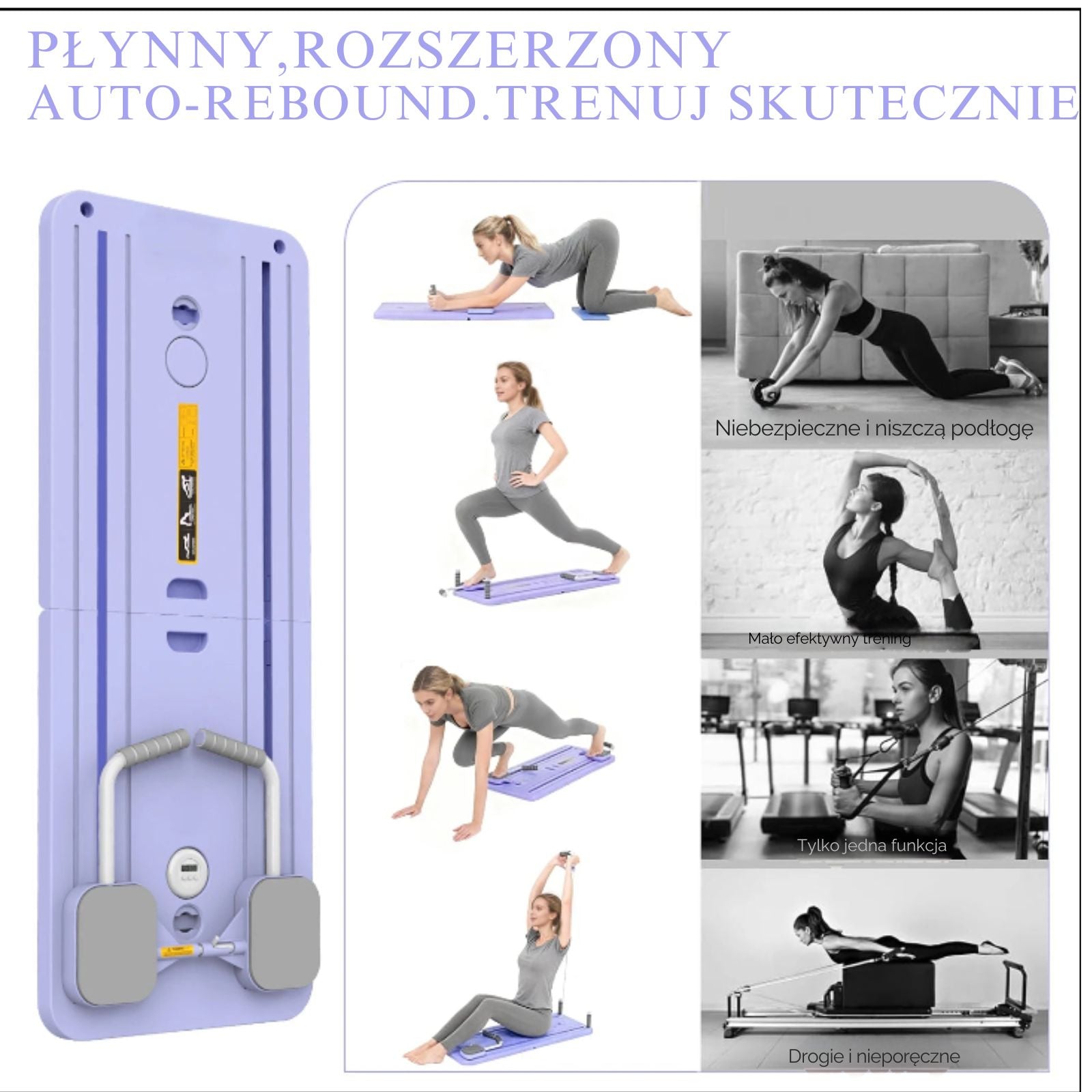 Wielofunkcyjna deska do ćwiczeń