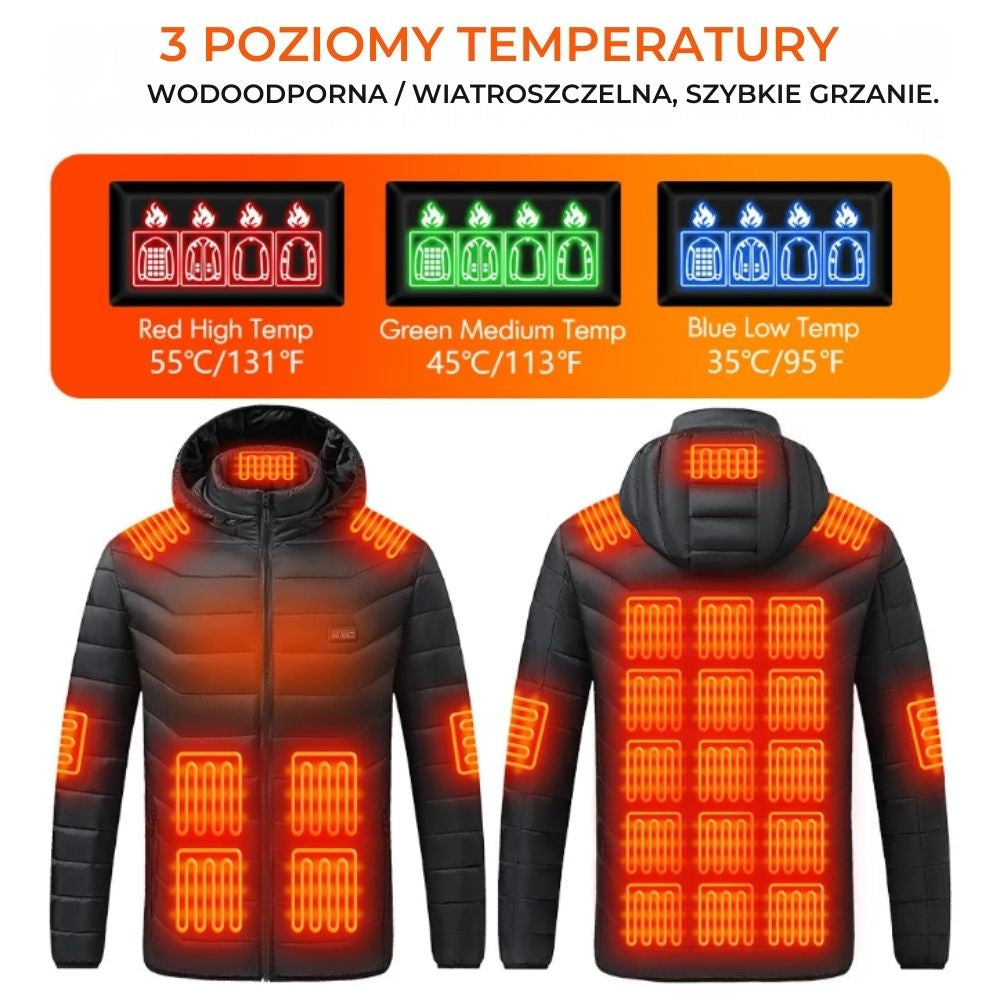 Kurtka podgrzewana