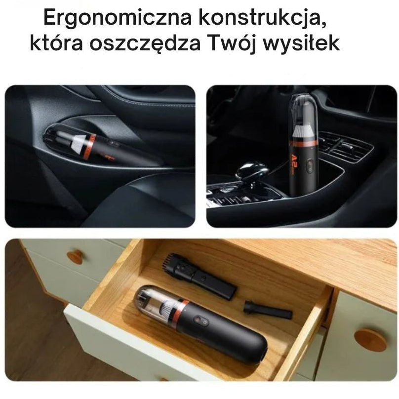 Mini ręczny odkurzacz do domu i samochodu Basesus
