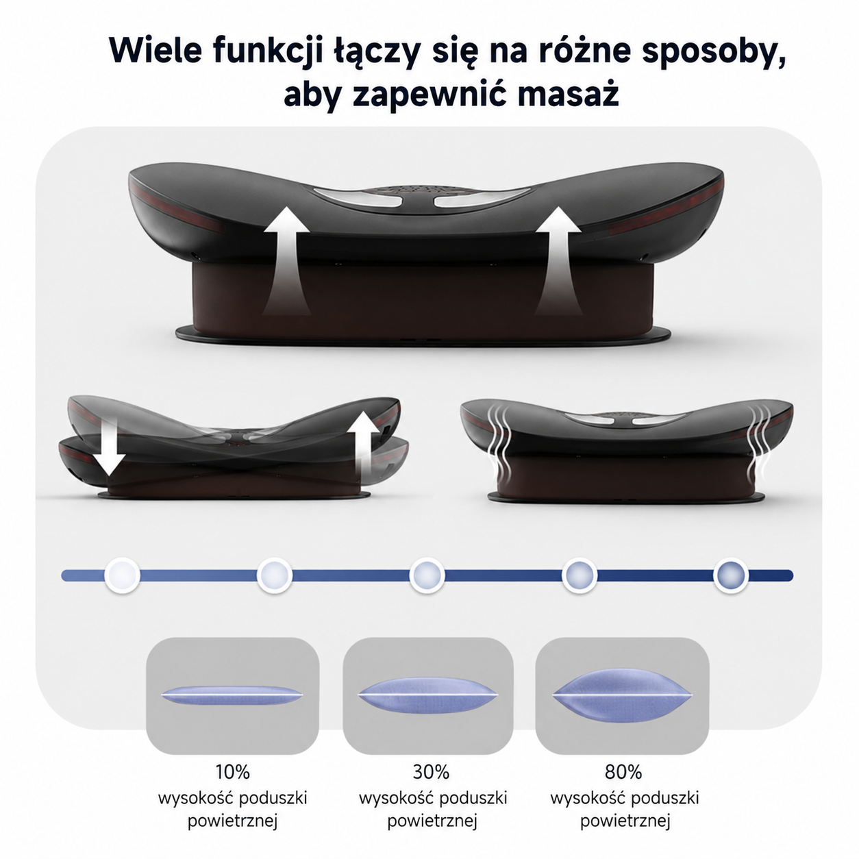 Elektryczne urządzenie do masażu pleców