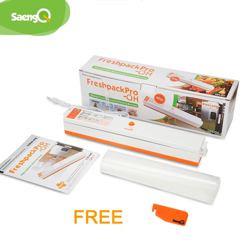 SaengQ Maszyna do pakowania próżniowego, w tym 15 sztuk do domowej kuchni