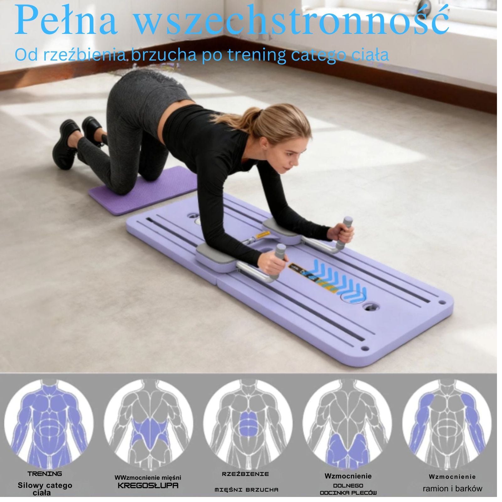 Wielofunkcyjna deska do ćwiczeń