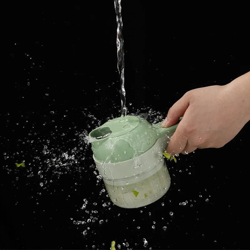 Bezprzewodowy siekacz kuchenny 4 w 1