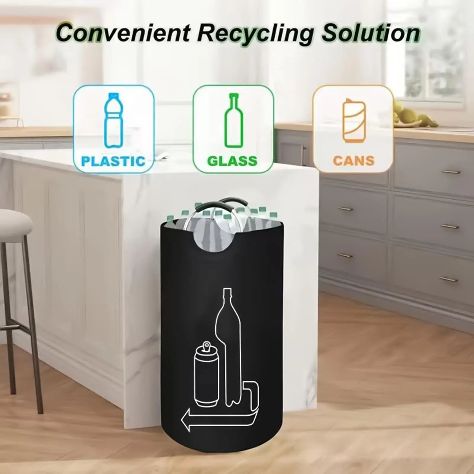 Duży worek na recykling