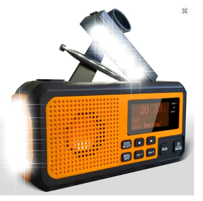Radio Awaryjne Crank Power Plus