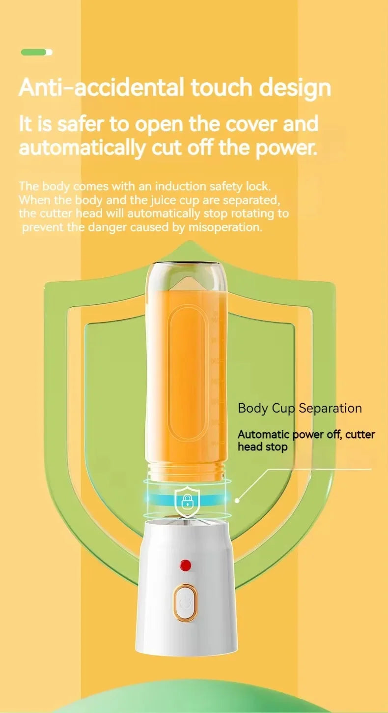 Przenośny blender Sokowirówka 450ml