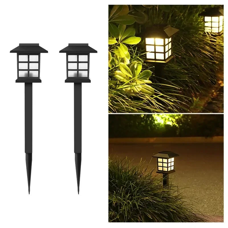 Wodoodporna lampa solarna do ogrodu