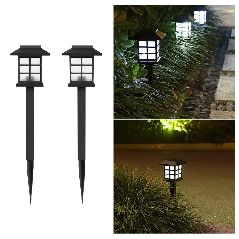 Wodoodporna lampa solarna do ogrodu