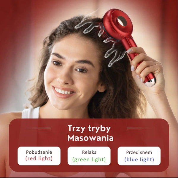 Komb do Masażu Skóry Głowy