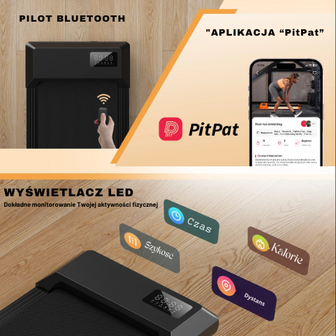 Mini bieżnia do chodzenia do domu i biura