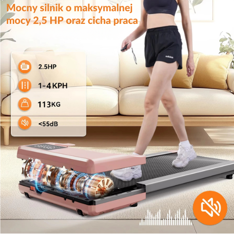 Mini bieżnia do chodzenia do domu i biura