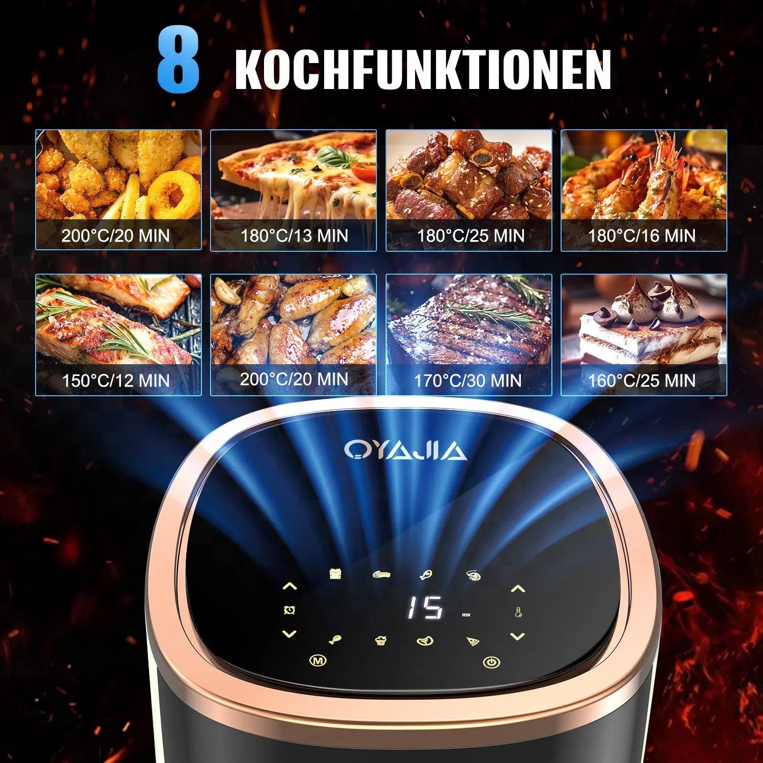 AirFryer Pro z Podwójnym oknem